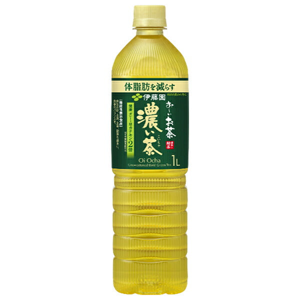 Itoen Oi Ocha Dark Tea Slim 1L PET bottle x 12 pieces [Shipped in Japan]