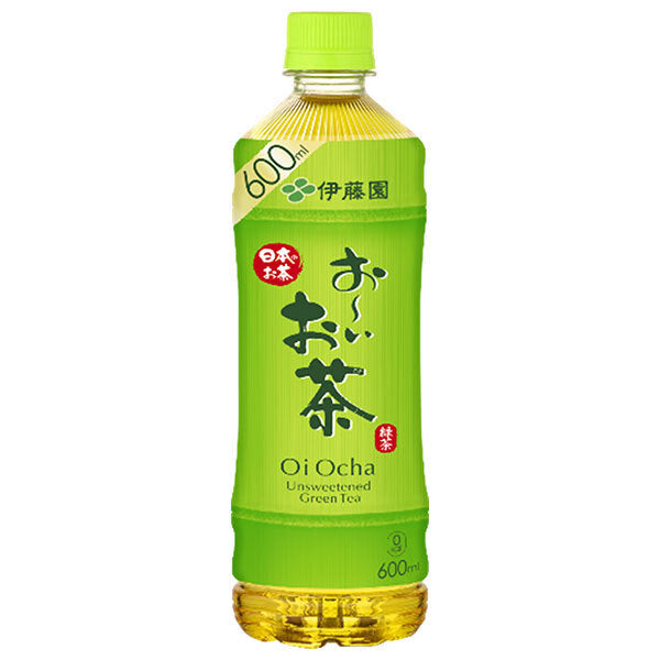 伊藤園 お〜いお茶 緑茶【手売り用】 600mlペットボトル×24本入【日本出荷】
