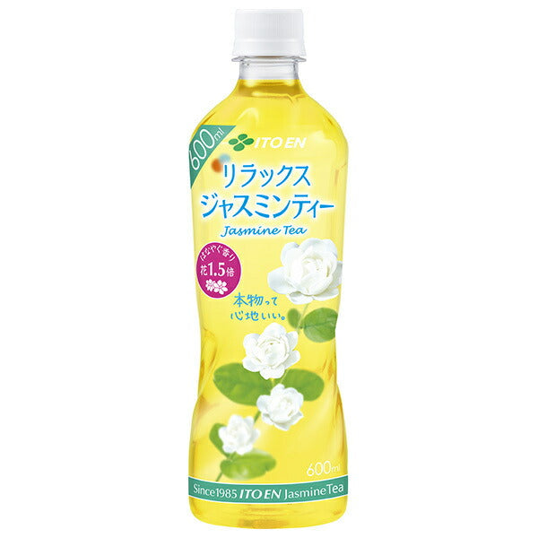 Itoen Relax Jasmine Tea [For hand sale] 600ml plastic bottles x 24 pieces [Shipped in Japan]