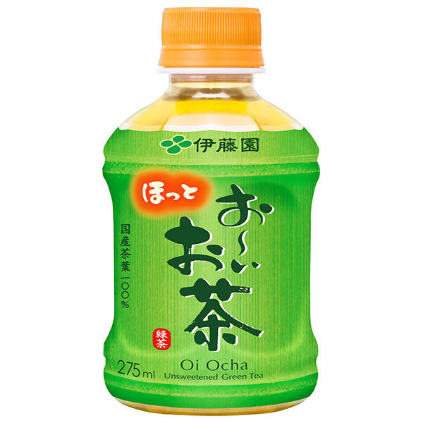 Itoen [For HOT] Oi Ocha Green Tea 275ml plastic bottle x 24 pieces [Shipped in Japan]