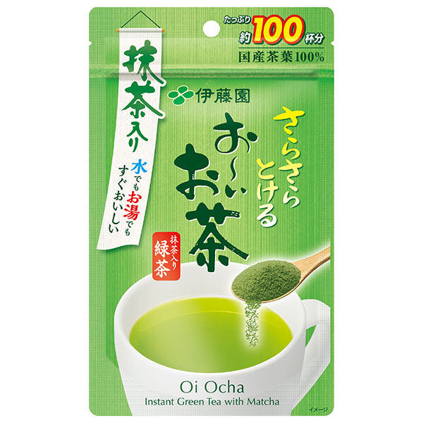 Itoen Oi Ocha Green Tea with Matcha 80g x 6 bags [Shipped in Japan]