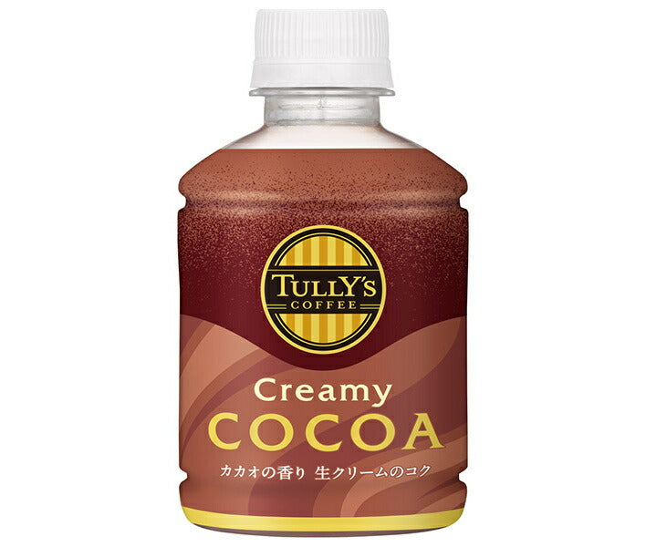 Itoen Tully's Creamy Cocoa 260ml plastic bottle x 24 pieces [shipped in Japan]