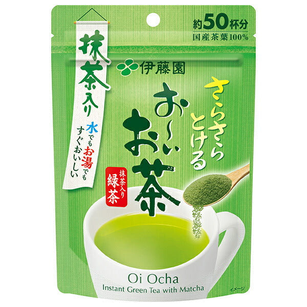 Itoen Smooth Melting Oi Ocha Green Tea with Matcha 40g x 6 bags [Shipped in Japan]