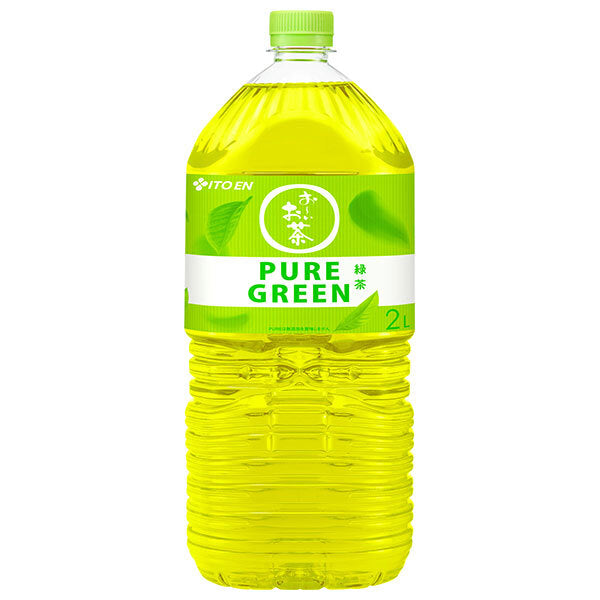 Itoen Oi Ocha PURE GREEN 2L plastic bottle x 6 pieces [shipped in Japan]