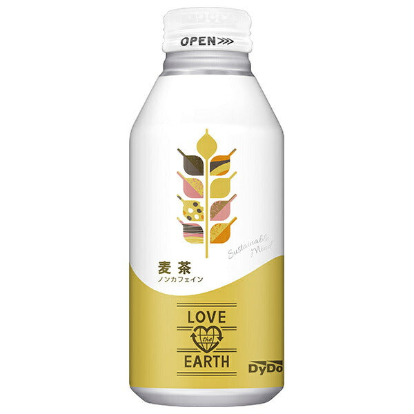 DyDo LOVE the EARTH barley tea 370g bottle can x 24 pieces [shipped in Japan]