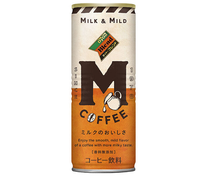 ダイドー ダイドーブレンド Mコーヒー 250g缶×30本入【日本出荷】