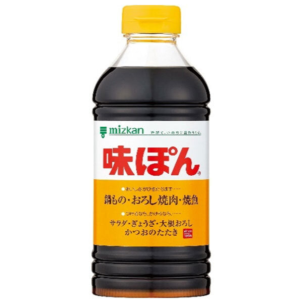 ミツカン 味ぽん 500mlペットボトル×12本入【日本出荷】
