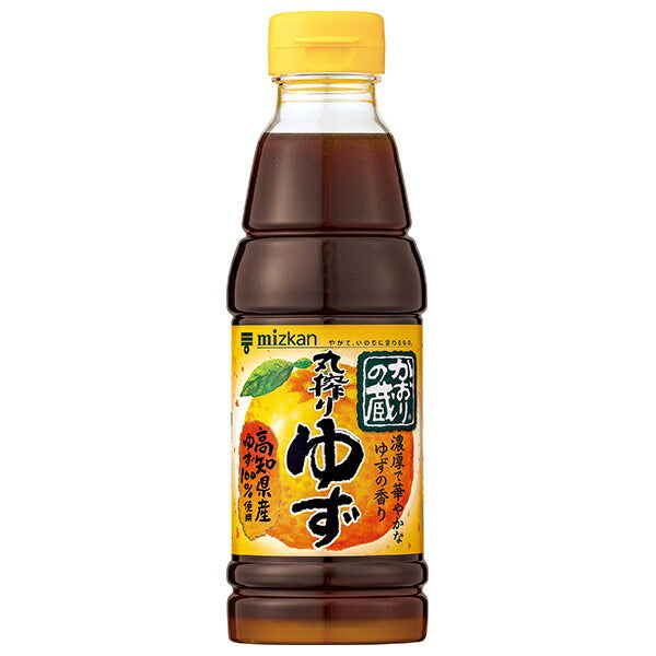ミツカン かおりの蔵 丸搾りゆず 360ml×12本入【日本出荷】
