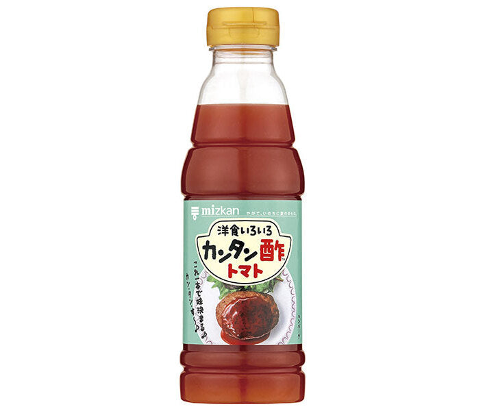 Mizkan Easy Vinegar Tomato 350ml plastic bottle x 12 pieces [shipped in Japan]