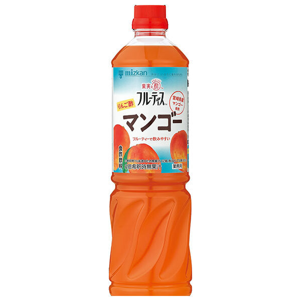 Mitsukan Commercial Fruitis Apple Cider Vinegar Mango (6x concentrated type) 1000ml plastic bottles x 8 bottles [shipped in Japan]
