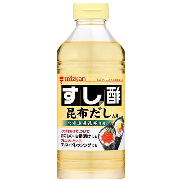 ミツカン すし酢 昆布だし入り 500mlペットボトル×12本入【日本出荷】