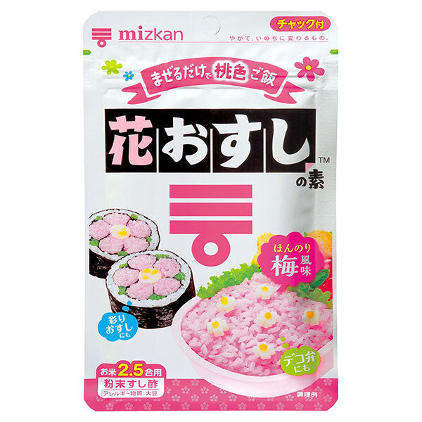 Mitsukan Hana Sushi Mix Zipper Bag Type 38g x 10 bags [Shipped in Japan]