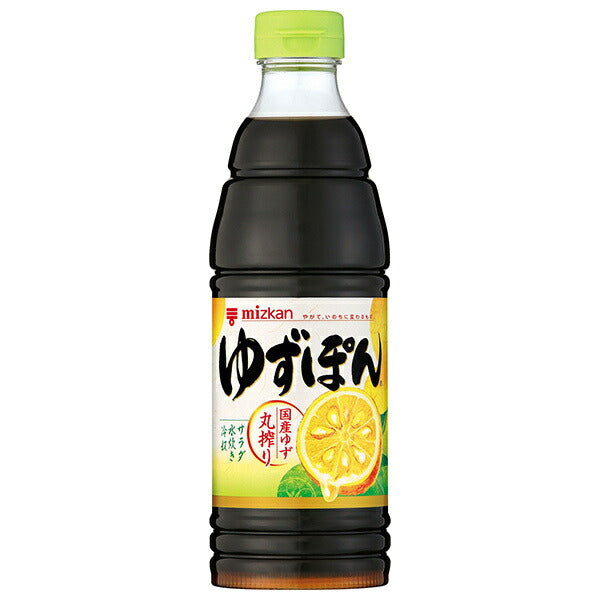 ミツカン ゆずぽん 600ml×12本入【日本出荷】