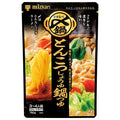 Mitsukan Delicious Tonkotsu Soy Sauce Nabe Tsuyu Straight 750g x 12 bags [Shipped in Japan]