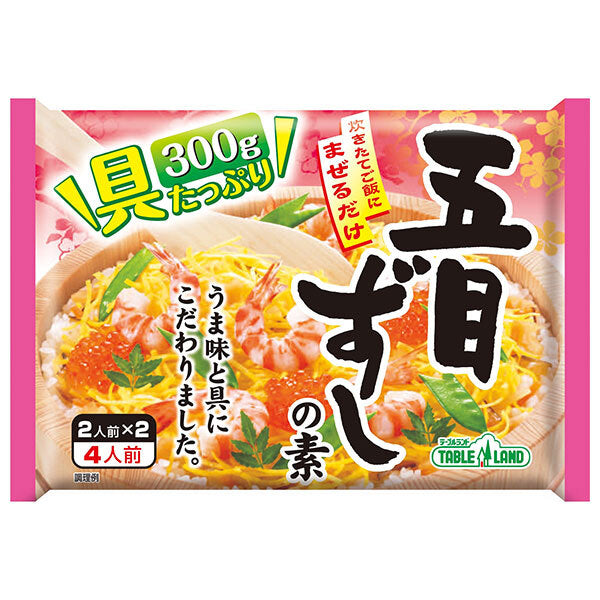 丸善食品工業 五目ずしの素 300g×20袋入【日本出荷】