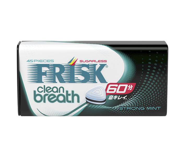 Kracie Foods FRISK Clean Breath Strong Mint 31.5g x 9 pieces [Shipped in Japan]
