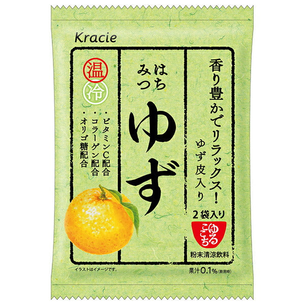 クラシエフーズ ゆるここち はちみつゆず 29.4g(14.7gx2袋)×5袋入【日本出荷】