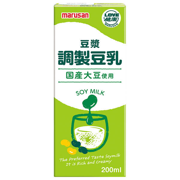 Marusan Ai Adjusted Soy Milk Mamejan 200ml paper pack x 24 bottles [shipped in Japan]