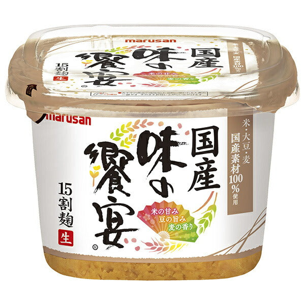 Marsan Ai Flavor Feast 150% Koji Raw 500g x 6 pieces [Shipped in Japan]