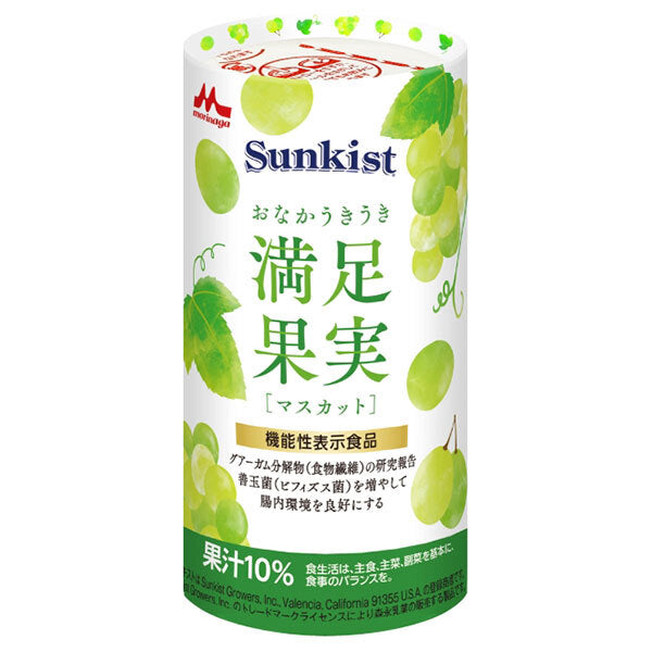 Clinico Sunkist Stomach Excitement Satisfaction Fruit Muscat 125ml paper pack x 18 pieces [Shipped in Japan]