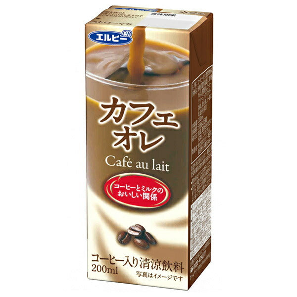LB Cafe au lait 200ml paper pack x 24 pieces [shipped in Japan]