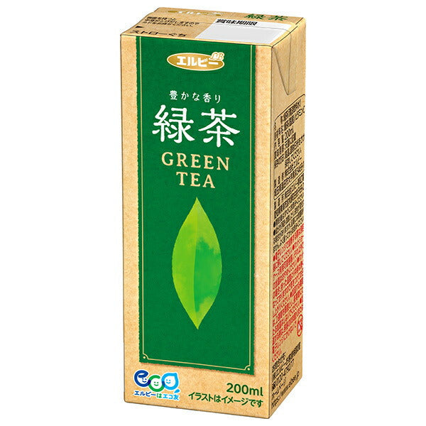 Elvie Green Tea 200ml paper pack x 30 pieces [shipped in Japan]