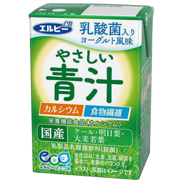 Elbee Easy Green Juice 125ml paper pack x 30 pieces [shipped in Japan]