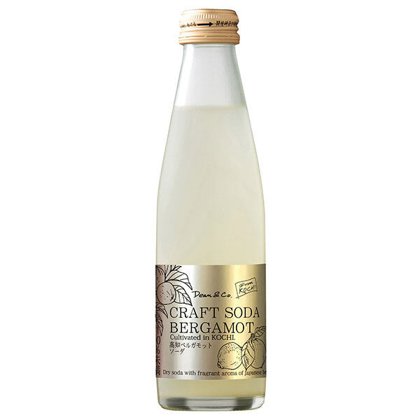 Marukai Dean & Co. Kochi Bergamot Soda 195ml bottle x 24 bottles [shipped in Japan]