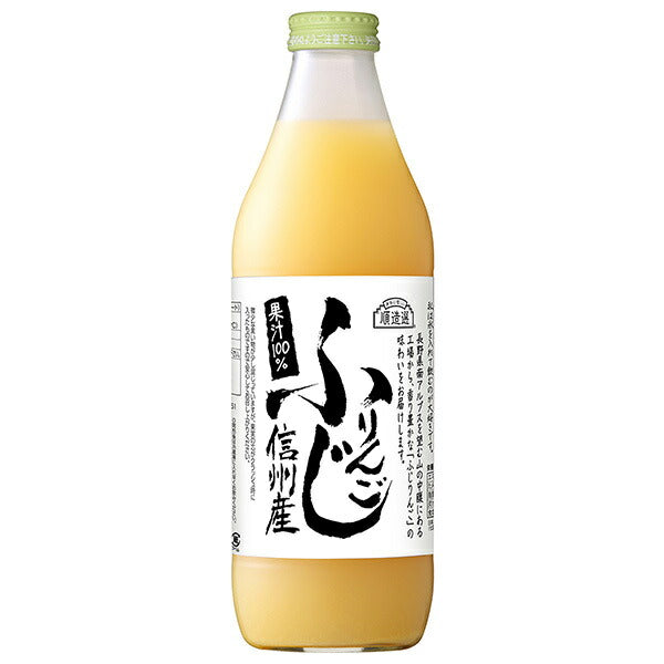 Marukai Junzosen Fuji apple juice 1000ml bottles x 12 (6 x 2) bottles [shipped in Japan]