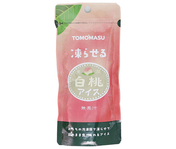 Yumasu Beverage White Peach Ice Cream 80g pouch x 36 (12 x 3) bottles [shipped in Japan]