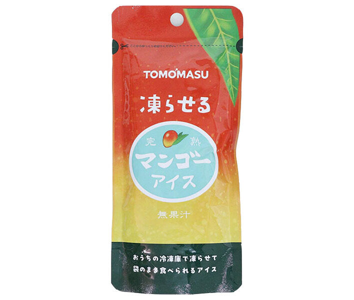 友桝飲料 マンゴーアイス 80gパウチ×36(12×3)本入【日本出荷】