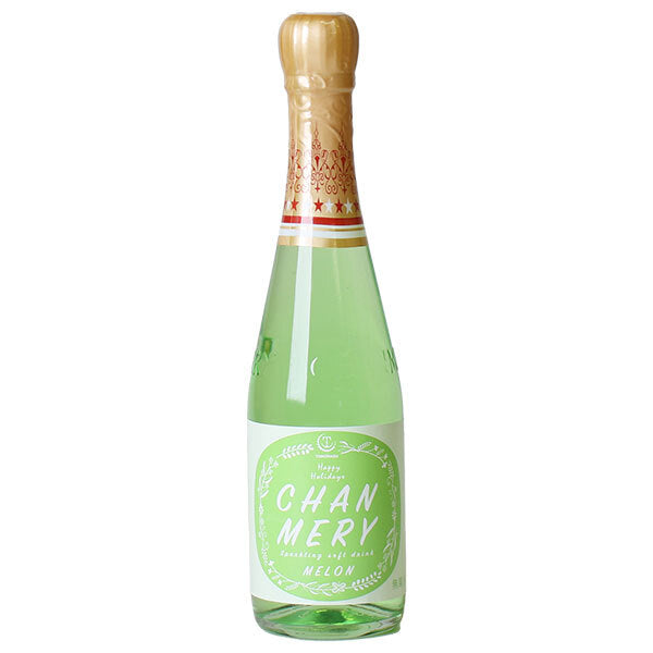 友桝飲料 シャンメリーメロン 360ml瓶×20本入【日本出荷】