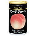 Gold Pack Peach Juice (Straight) 160g can x 20 pieces [Shipped in Japan]