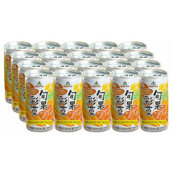ゴールドパック 旬果彩菜 190g缶×20本入【日本出荷】