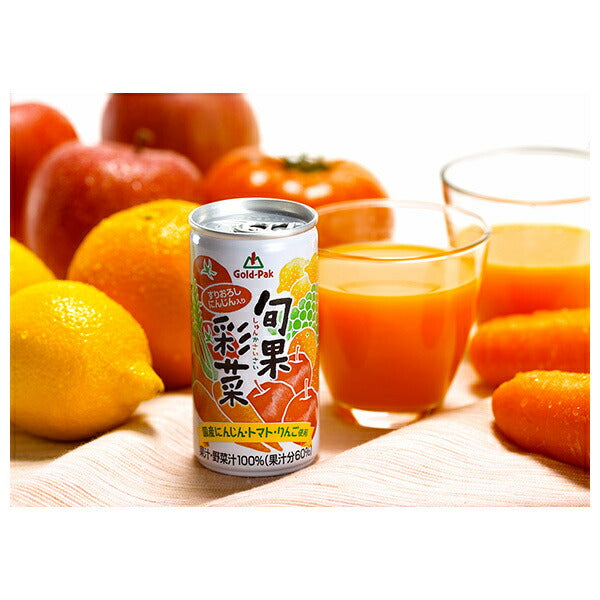 ゴールドパック 旬果彩菜 190g缶×20本入【日本出荷】