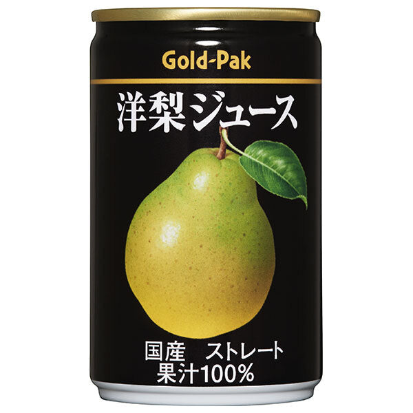 Gold Pack Pear Juice (Straight) 160g can x 20 pieces [Shipped in Japan]