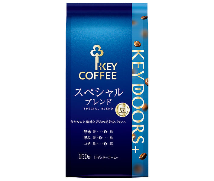 Key Coffee LP KEY DOORS+ Special Blend (Beans) 150g x 6 bags [Shipped in Japan]