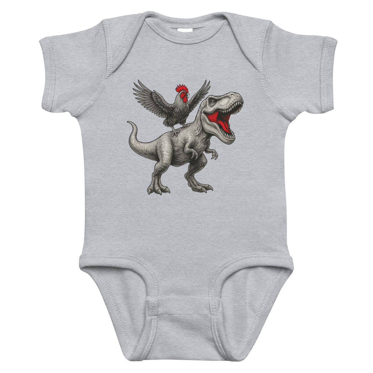 Chickasaurous Baby One-piece