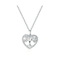 Heart of Nature Sterling Silver Tree of Life Pendant Necklace