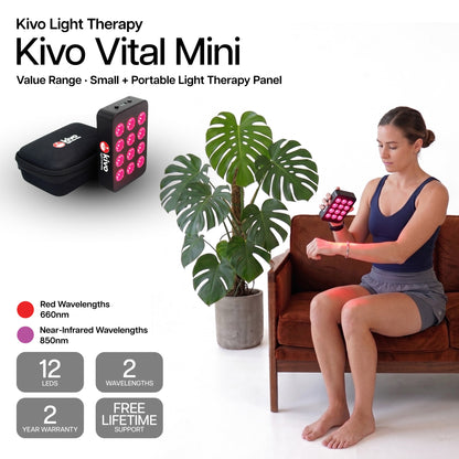 Kivo Wellness Bundle: 300 Series + Mini + Face/Neck/Chest + Googles