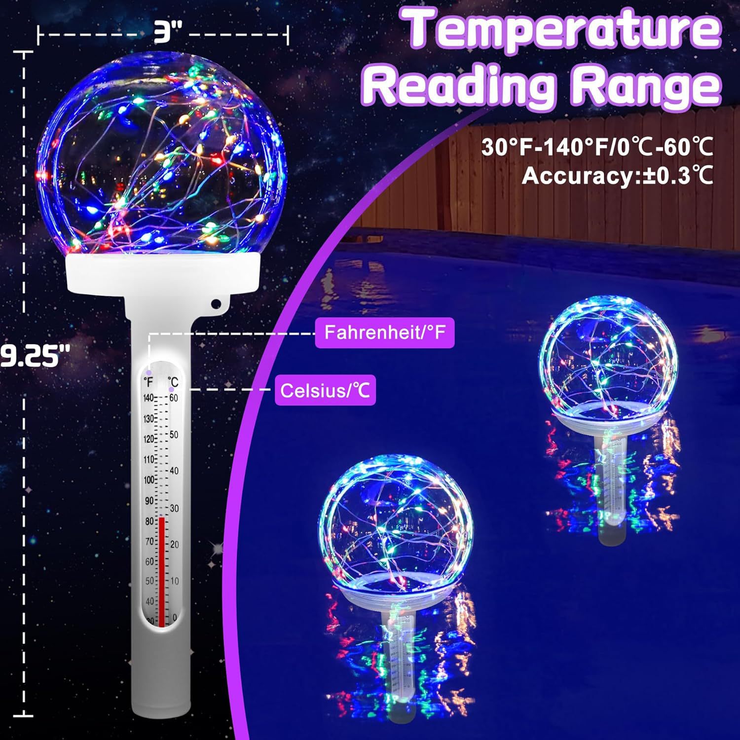 Bathtub Thermometer Swimming Pool Thermometer Pool Bathtub Thermometer - Royal Eagles Promise of Peace