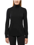 Kombi Women's Turtleneck Long Sleeve Casual Apres Ski Layer Tops Size: Large