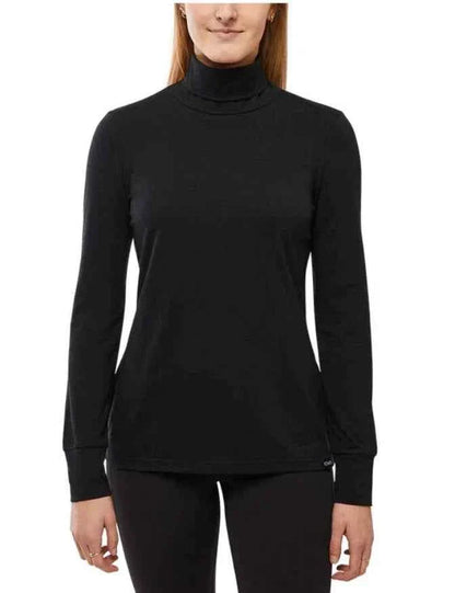 Kombi Women's Turtleneck Long Sleeve Casual Apres Ski Layer Tops Size: Large