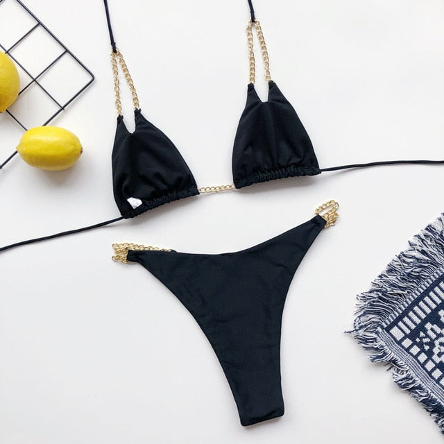 Chain Bikini Set