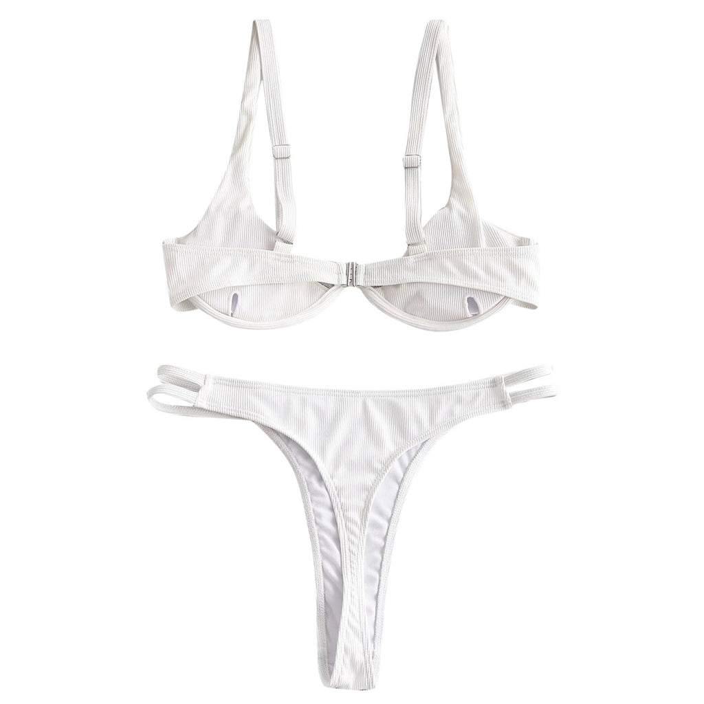 Corduroy 2 Piece Swimsuit