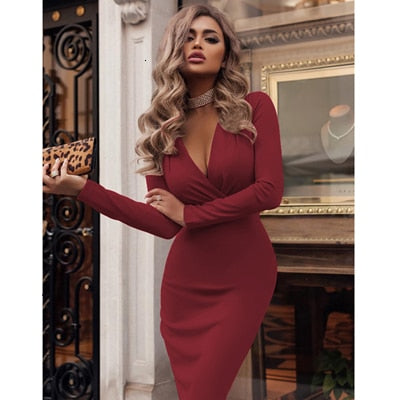 V Neck Dress Class