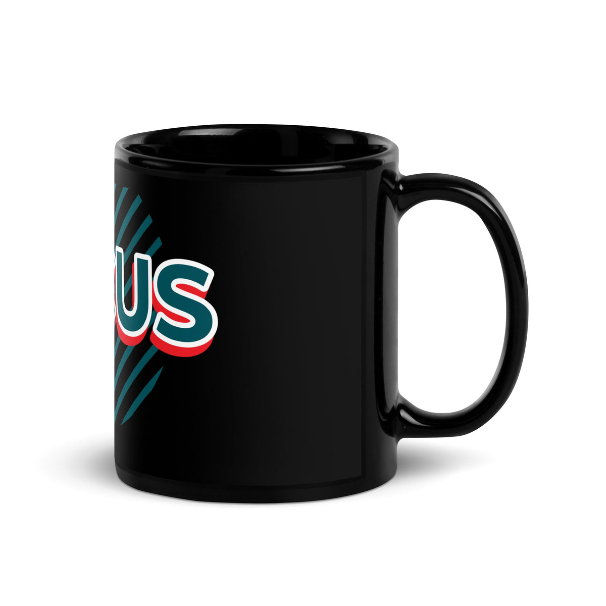 Black Glossy Mug
