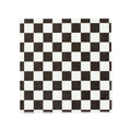 Black Check It! Napkins (SET OF 16)