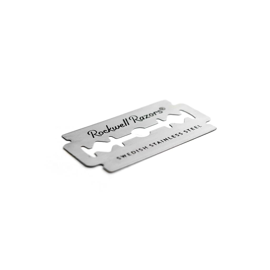 Rockwell R1 DE Safety Razor - White Chrome