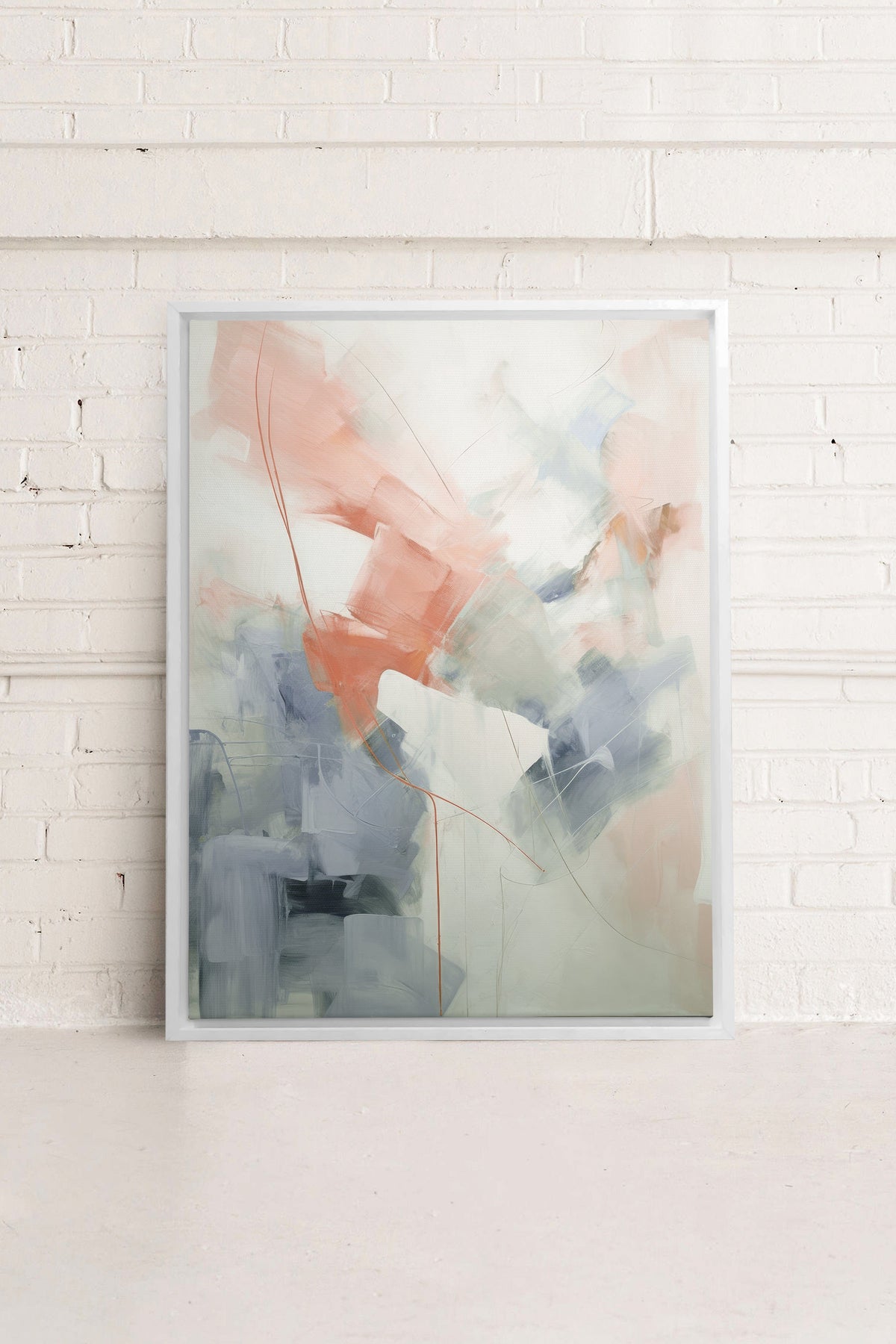 ACRYLIC VIBRATION, Oeuvre sur toile étiré